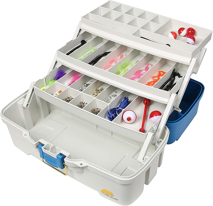 Let's Fish? Three-Tray Tackle Box - Image 2